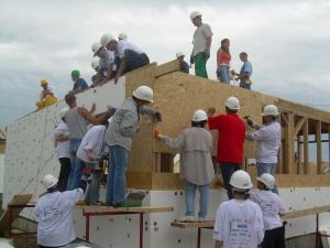 insulating house